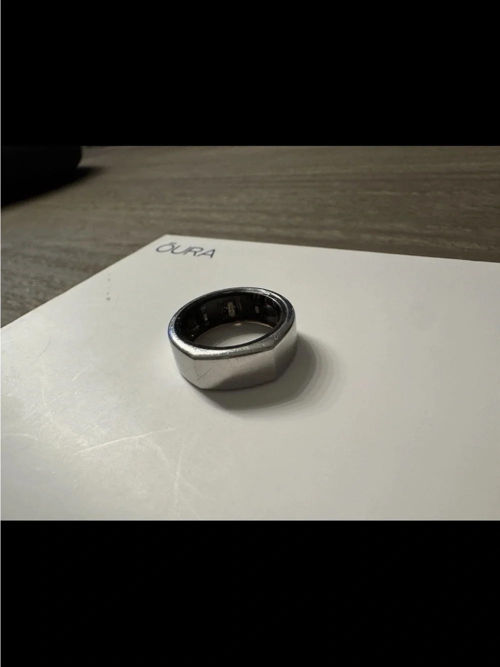 Oura Ring Gen 3 Heritage Silver Size 8
